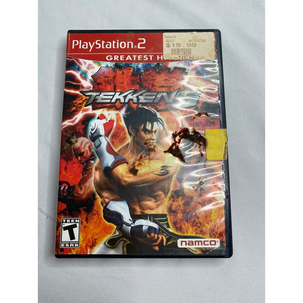 Tekken 5 Sony PlayStation 2 PS2 Greatest Hits